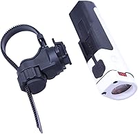 Vista 4 de Soporte de luz de bicicleta compatible con T rek Bon Trager Ion Pro RT Luz de tensión de montaje para manillar delantero exterior Soporte de luz