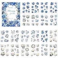 Amazon | Alideco 20枚コラージュ 素材 ペーパー 素材紙 り 手帳
