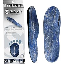 Soleaid Insoles XTII, Heavy Duty Full Length Arch Support Shoe Insert, Orthotics for Plantar Fasciitis Foot Pain Relief Mens 7-7.5 / Womens 9-9.5
