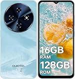 OUKITEL C5 Unlocked Cell Phone, 16GB RAM+128GB ROM/1TB Smartphone Canada, 6.52”HD+ Display, 5000mAh Battery, Android 14 Phone, 13MP Camera, 4G Dual SIM, Face Unlock Telephone/GPS/3.5mm Jack