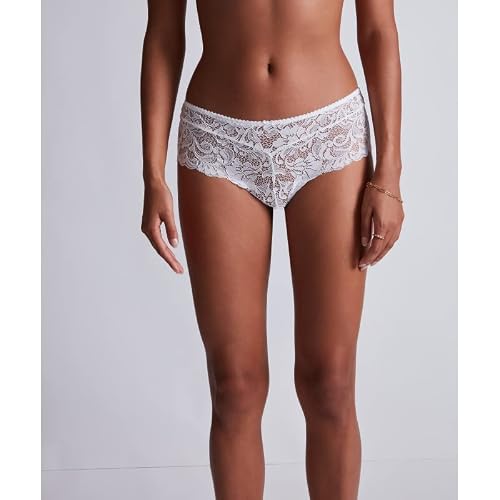 Aubade Women's Mon Bijou Saint-Tropez Brief, White (Blanc), Small #TOP1