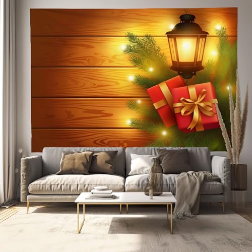 Tenture murale Noël : masquez un mur vide et créez un fond photo chaleureux