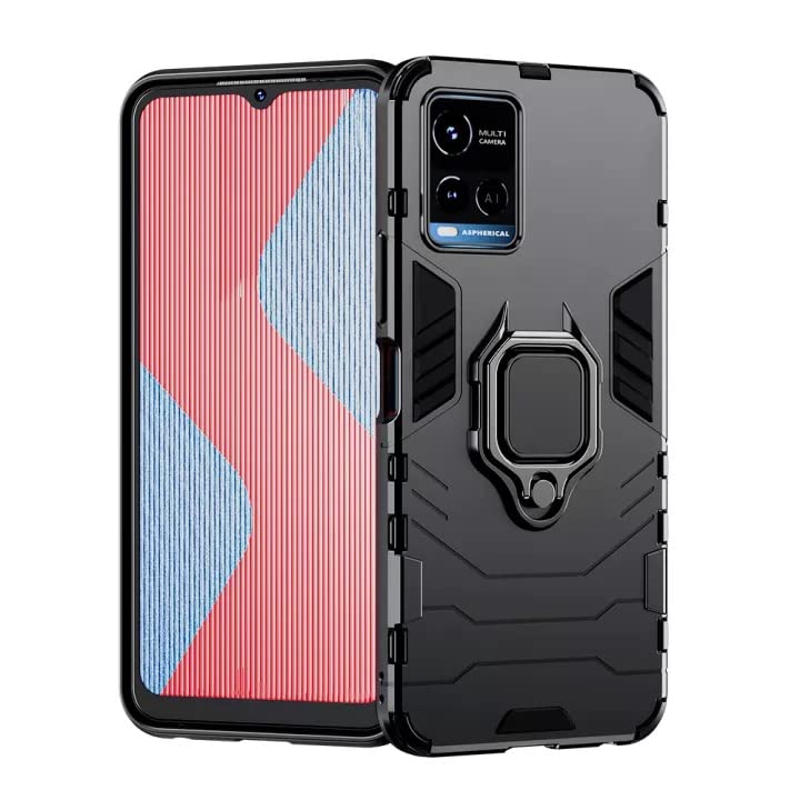 SPAZY CASE® Vivo T1x / Vivo Y33s / Vivo Y21 Back Cover | Dual Layer Armor Defender Full Body Protective + PC Hybrid Kickstand Back Case for Vivo T1x 5G / Vivo Y33s / Vivo Y21 (B0B77J2K2S) Amazon Price History, Amazon Price Tracker