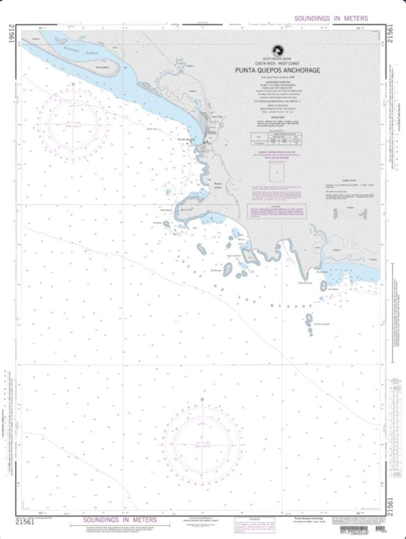NGA Chart 21561-Punta Quepos Anchorage