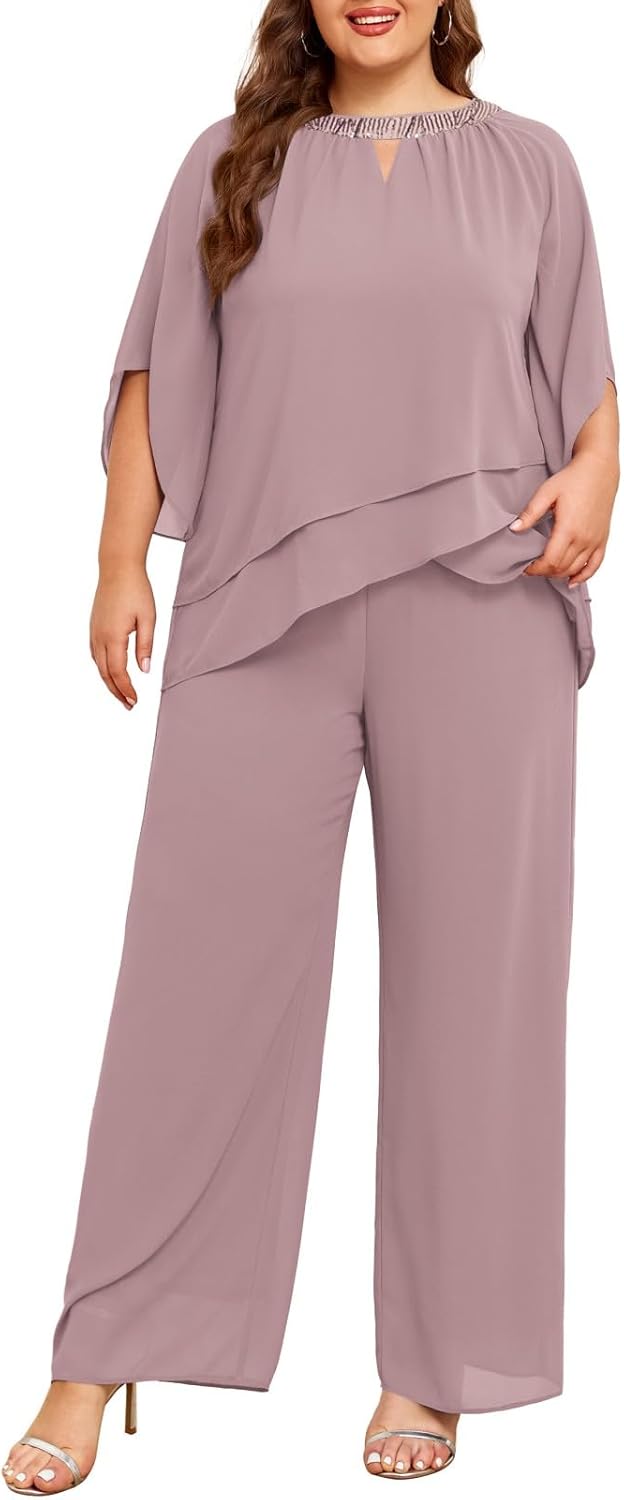 Hanna Nikole Mother of Bride Pant Suits Plus Size Philippines Ubuy