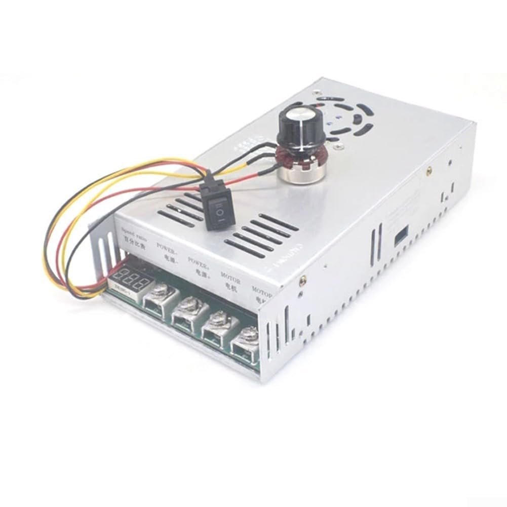 DC PWM Motor Controller 12V-36V 40A - Drehzahlregler Mit Relais Für Elektrowerkzeuge & Roboter