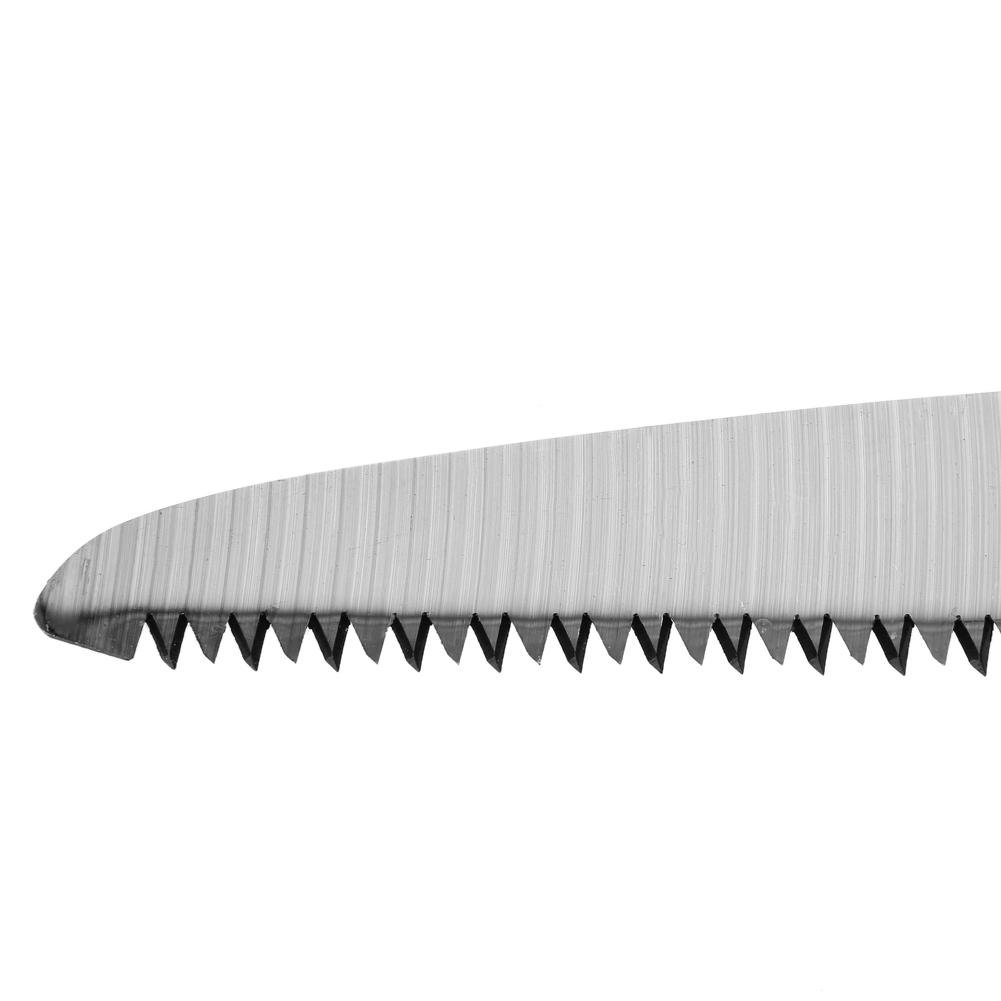 Scie à Main En Acier Inoxydable - Outil De Jardinage - Poignée Confortable - Avec Gaine