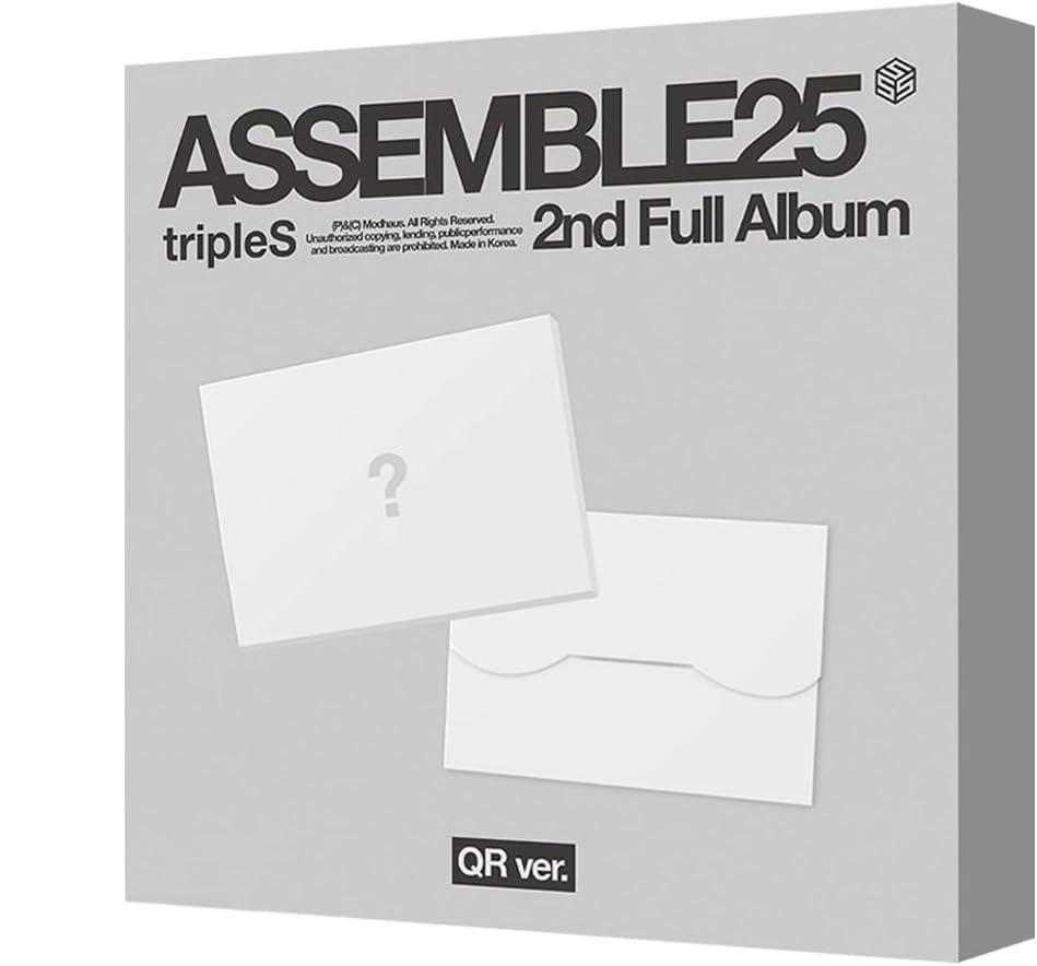 tripleS ASSEMBLE25 QR ver 2ème album K-pop original avec contenu digital exclusif