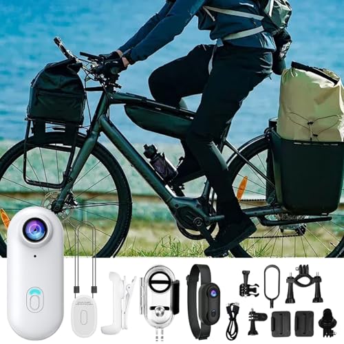 Caméra d'action de collier portable compacte mini enregistreur 360 - 3