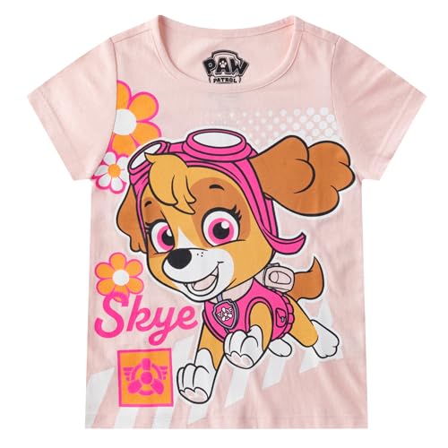 Paw Patrol Girls 3 Pack Short Sleeve T-Shirt for Toddler and Big Kids2