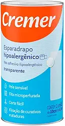 ESPARADRAPO TRANSPAR 10CMX4,5M CREMER CX 24UN