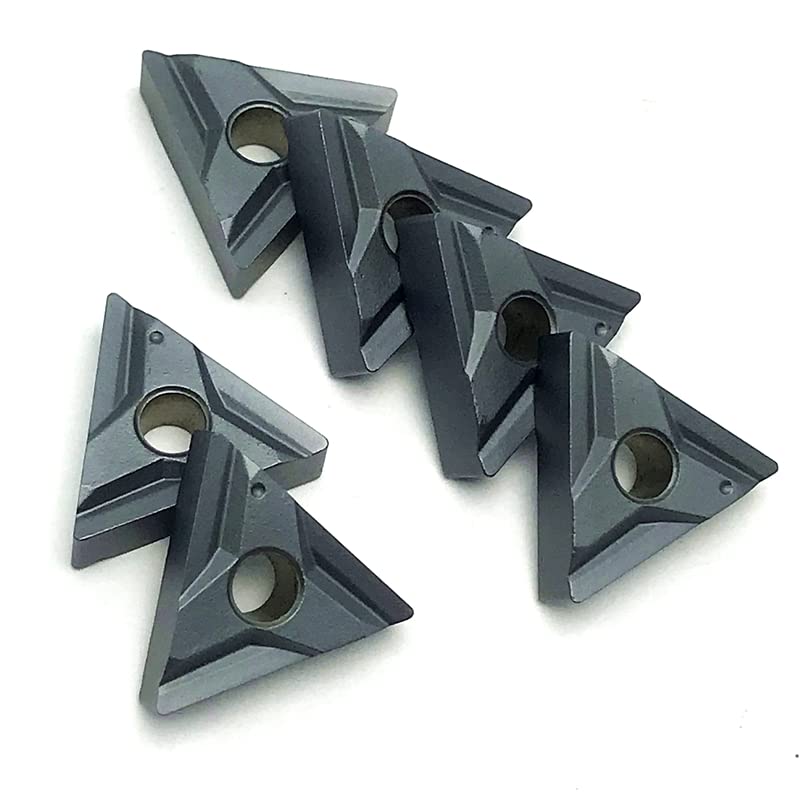 10 piezas TNUX160408R LT10 insertos de carburo para torno CNC miniatura 4