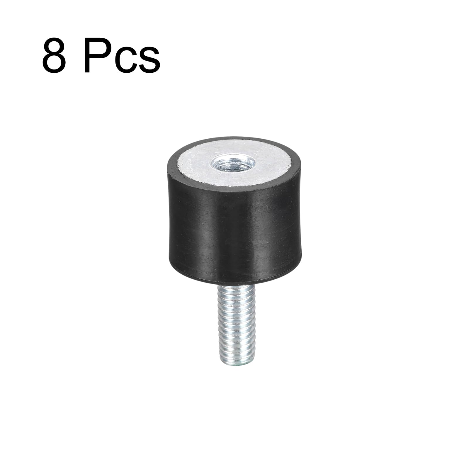 uxcell Rubber Mounts 8pcs M6 Male/Female Vibration Isolator Shock Absorber D20mmxH15mm — Amazon image 3