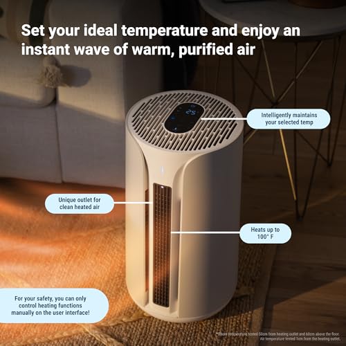 BLUEAIR ComfortPure T10i, Powerful 3-in-1 air care for year round comfort: Cools, Heats & Purifies, HEPASilent Cleaner for Home, Pets, Allergies, Dust, Smoke, Odour, Purify 78 m² in 60 Mins - Image 7