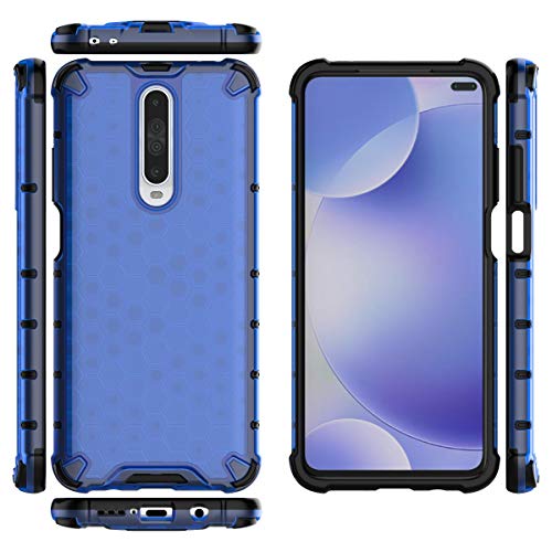Image of Glasgow | for Poco X2 Honeycomb Dual Layer Hard Back Bumper Case Cover for Poco X2 - Transparent