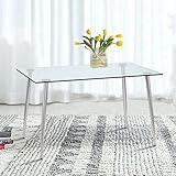 Glass Dining Table，51'...