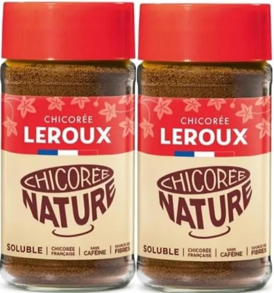 Leroux Achicoria Soluble Natural Pack 2x200g Sustituto del Café