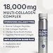 Glow Beauty Fruit-Flavored Anti-Glycation Oral Liquid, 18,000mg Hydrolyzed Collagen with Hyaluronic Acid & PQQ – Skin Support – 7 Bottles x 30 ml (1)