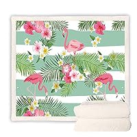 HOMRITAR Coperta in pile di flanella, soffice e pelosa, per bambini, motivo jacquard 3D, morbida e calda, decorazione per la casa, coperta per neonati o neonati (76 x 101 cm, panna