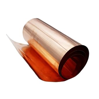 Pure Copper Sheet 1 Meter Long Copper Foil Sheet 0.01mm 0.02mm 0.03mm 0.04mm 0.05mm 0.06mm 0.07mm 0.08mm 0.1mm 0.2mm 0.3mm 0.4mm 0.5mm 0.6mm(0.02mmX100mmX1meter 1pc)