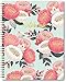 Studio Oh! Hardcover Spiral Notebook, 8.5" x 11", Mint Bold Blossoms