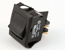 Generic Fits Blodgett 1135R Rocker Switch, DPST, Black, for 1048DD/1400/1405