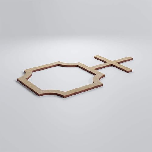 Miniatura 3 de Ekena Millwork WALW12X12X0375BRDHI Bradley Paneles de pared decorativos de 38 pulgadas en T, 19 78 pulgadas de ancho x 11 pulgadas de alto, nogal