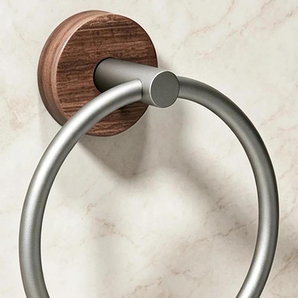 Towel Racks Round Aluminium Towel Holder Rings image 4