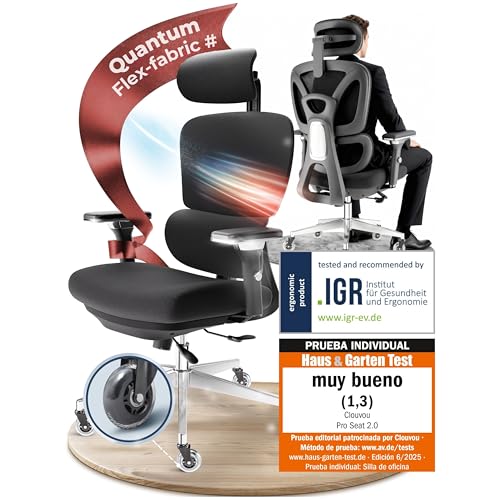 CLOUVOU ProSeat Silla ergonómica de escitório