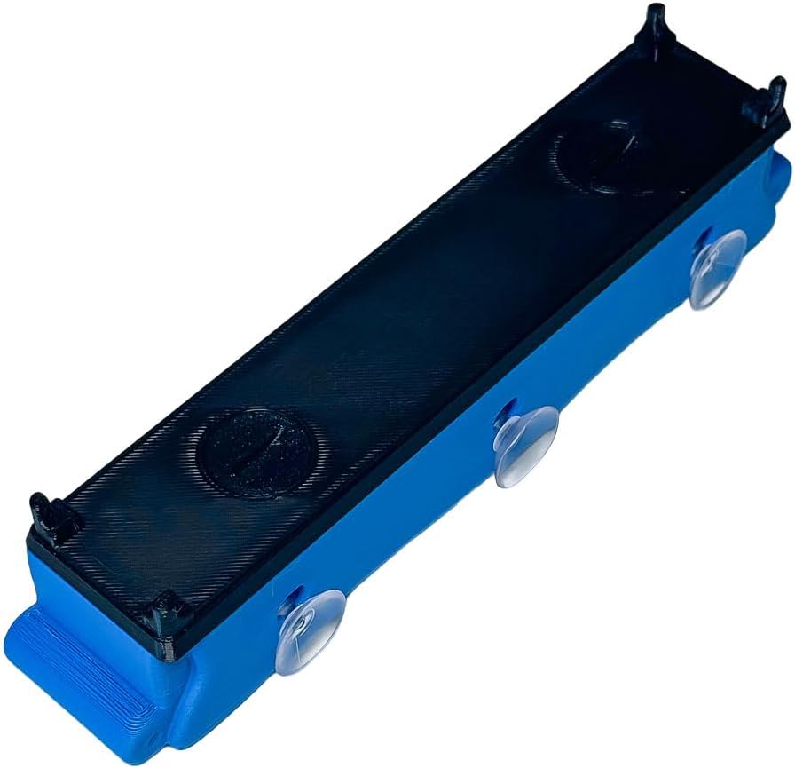 Sofa Lounge Perch – Aquarium Hammock & Resting Couch | Suction Cup Mount | Enrichment Decor for Axolotl, Betta & Blenny (White Cushion + Gold Base)