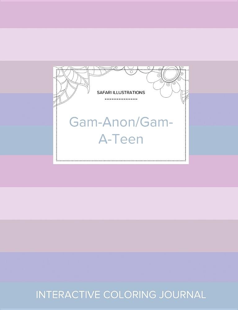 Amazon.co.jp: Adult Coloring Journal: Gam-Anon/Gam-A-Teen (Safari ...