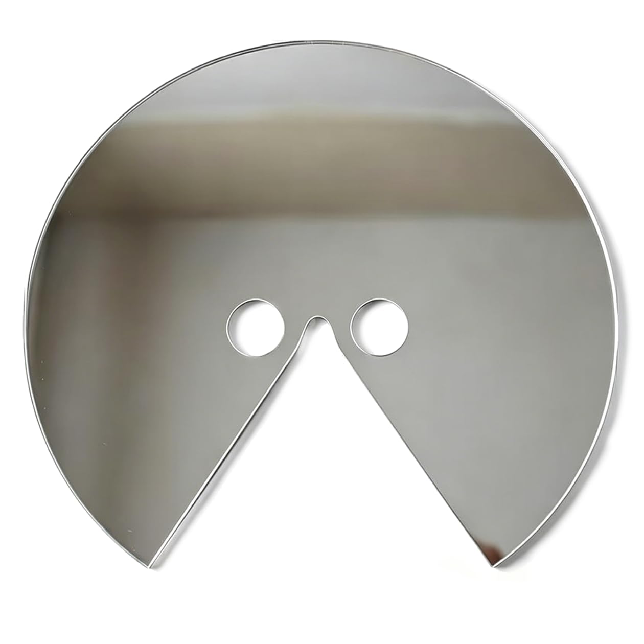 Yaxtrivo Acrylic Mirror Mask, Novel Mirror Mask, Head-mounted Photo Prop, Reflective Surface, Cosplay & Costume Accessory