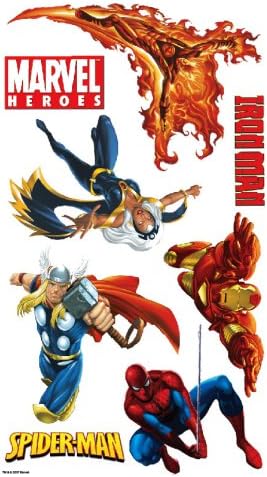 RoomMates RMK1154SCS Marvel Heroes Peel & Stick Wall Decals