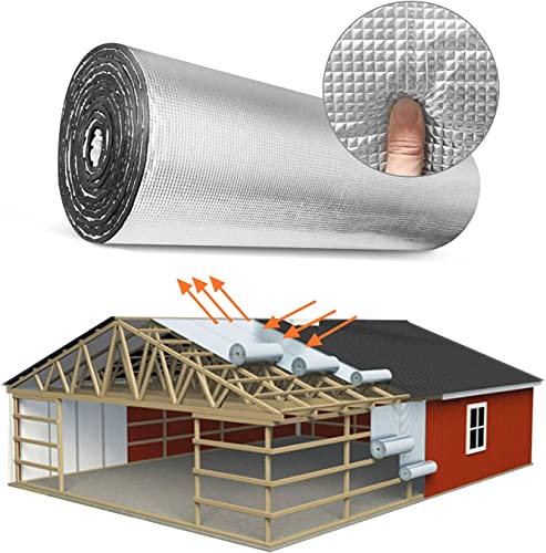 Isolant thermique double face autocollant 1x6m pour garage et mur d'enceinte - 5