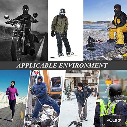 KOOLSOLY-Sturmhaube-Skimaske-Warme-und-winddichte-Fleece-Wintersportkappe-fur-Manner-Frauen