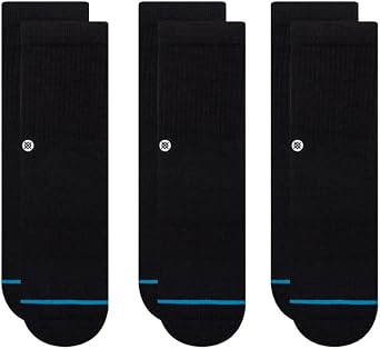 Stance Icon Kids Crew Socks 3-Pack