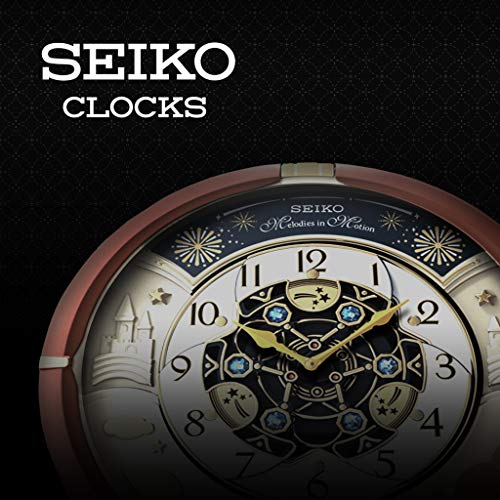 Seiko Melodies In Motion Wall Clock, Castle Night #TOP6