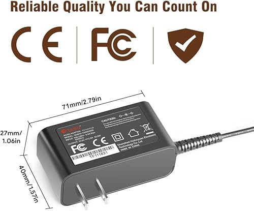 Miniatura 6 de TAIFU Adaptador de CA de 15 V para Moukey MTs10-1 MTs10-2 MK3017-US MTs10-4 MTs12-1 MTs210-1 4.5Ah batería recargable de plomo-ácido máquina de