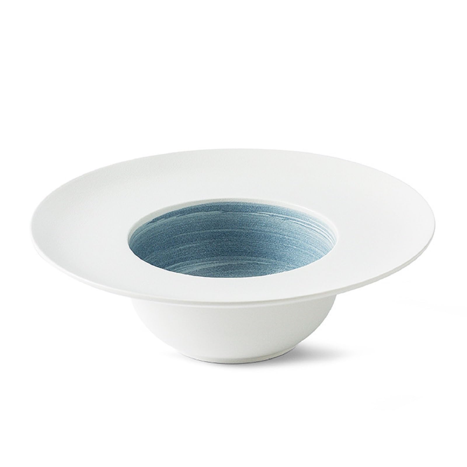 Suppenschalen aus Keramik, Pastaschalen mit breitem Rand, Gourmet-Teller mit tiefem Rand, zum Servieren von Suppe, Salat und Nudeln