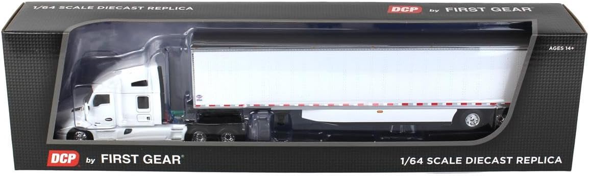 DCP 1/64 Kenworth T680 76in High-Roof Sleeper w/ 53ft Utility Trailer 60-1762