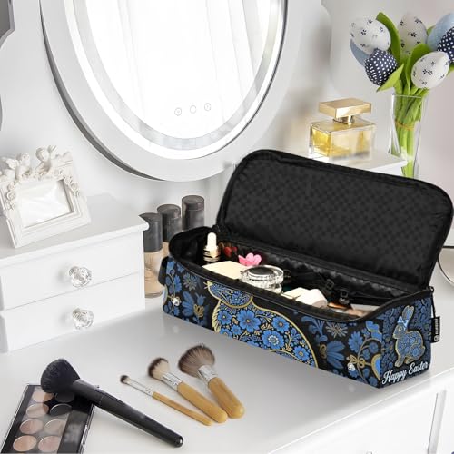 Bolsa de Viaje para Herramientas de Cabello con Alfombrilla Resistenta al Calor Impermeable para Planchas y Rizadores miniatura 7