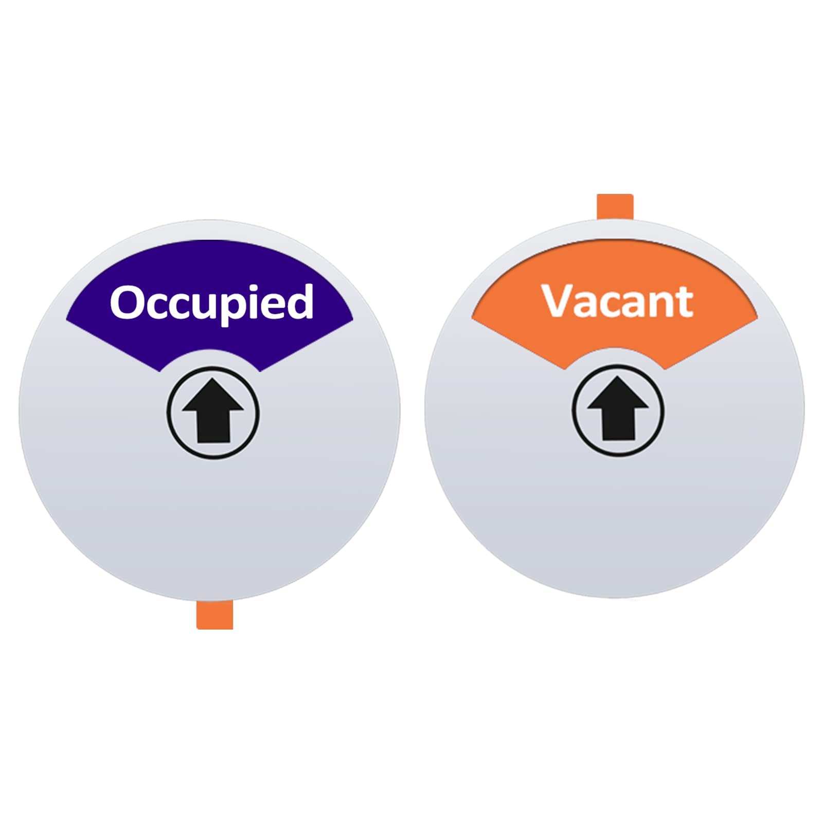 Vacant/Occupied Türschild – 16,7 X 5 Cm, Mit Schieber, Für Toilette, Büro & Hotelzimmer