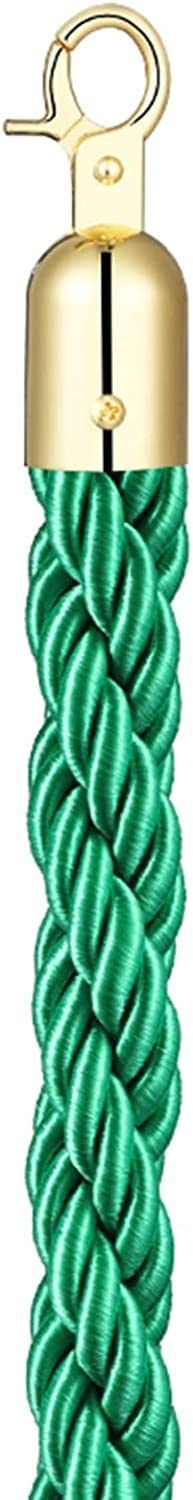 Corde chanvre verte tressée de barrière résistante pour poteau de guidage