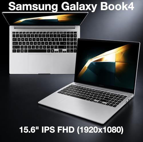 Image of Samsung Galaxy Book4 Light Weight Business Laptop 15.6 inch IPS FHD Display