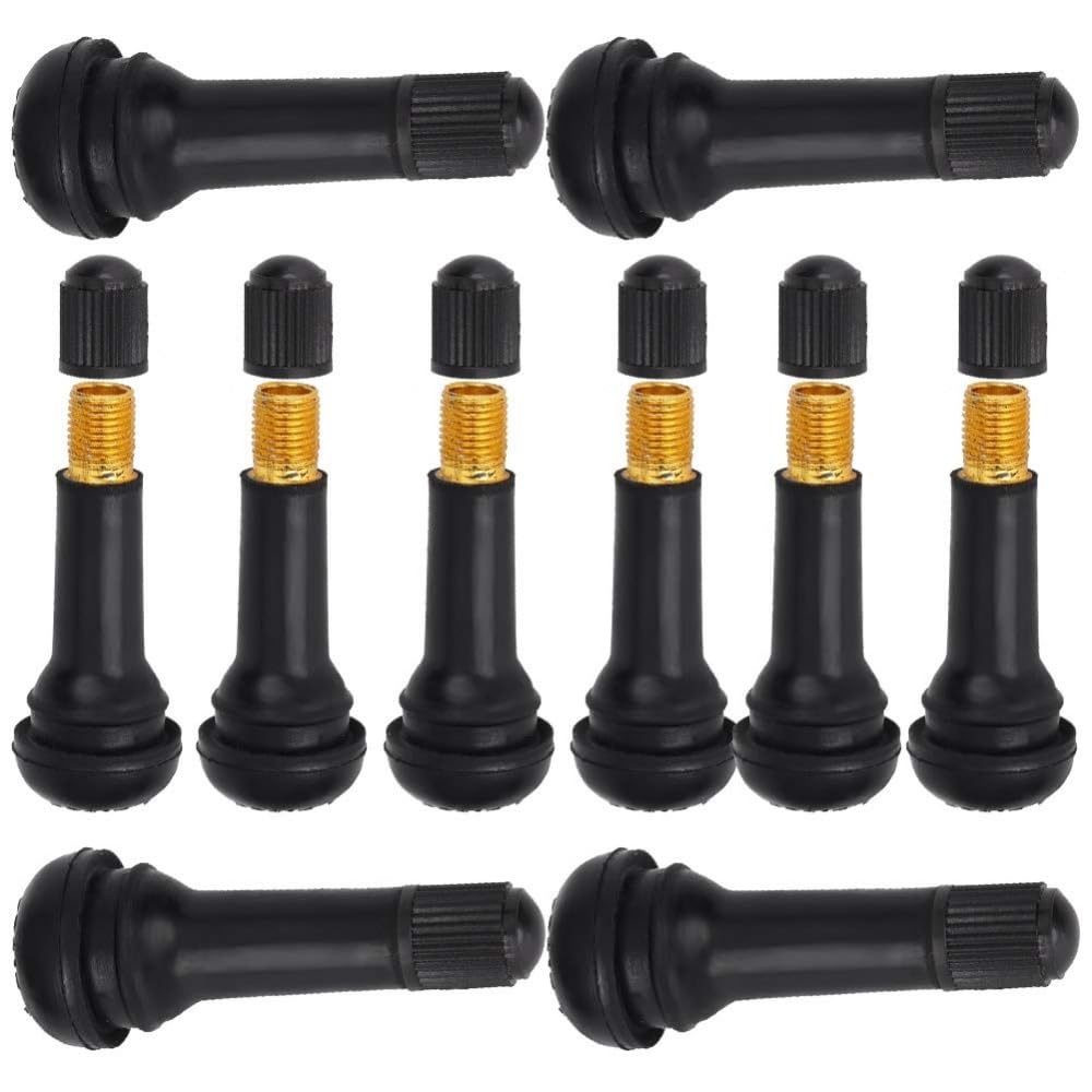 Wdjruirui Normal 10 Pieces Rubber Tyre Valve Stems For Audi A5 Sportback 2 (Ii) F5 I 2016-2024