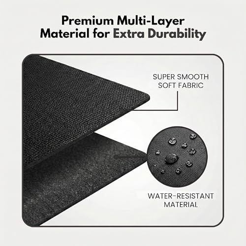 Image of Neodrift Premium Scooty Seat Cover - Universal Scooty Seat| All Black | Anti-Slip & Shock-Absorbing Design | Water-Resistant Fit | Strip Cushioning | Professional Fit | Nappa Art Leather