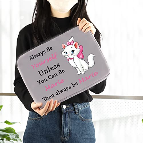 Ensianth Marie Laptop Sleeve Marie Ladies Gift Cat Handbags Gift Cartoon Movie Merchandise For Marie Cat Lover Cartoon Cat Laptop Case Bag (Marie Ls) #TOP5