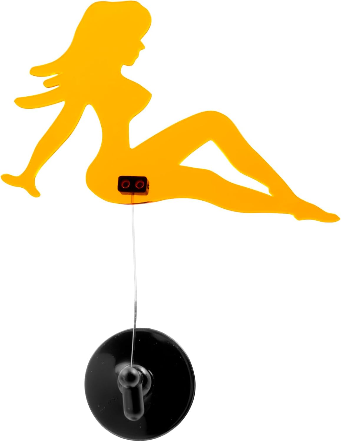 GG Grand General 93331 Amber Waving Lady with Suction Cup