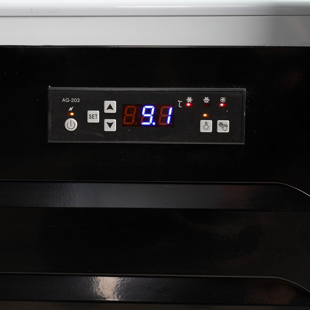 Cleiton® Armario Expositor Refrigerador 3 Puertas de Cristal 900 Litros Doble Cristal Templado Refrigeracion Ventilada Antivaho 1500x570x1980 mm | Vitrina Expositora Refrigerada | Nevera Frio Bebidas