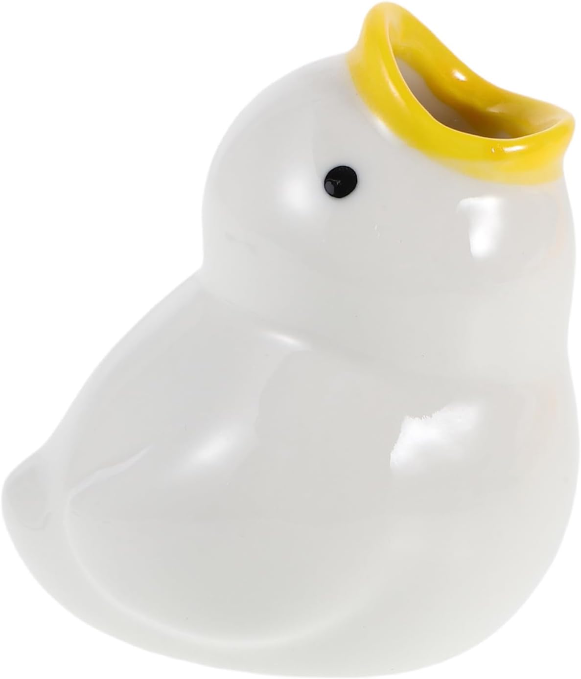 Didiseaon Cute Duck Toothbrush Holder Ceramic Animal Brush Stand for Bathroom Decor